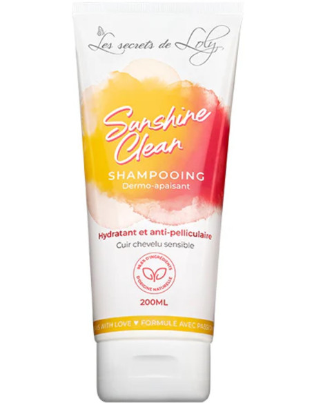 Shampoing Sunshine Clean les secrets de Loly 250ml – Anti-Pelliculaire | Beautystore.tn