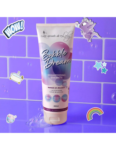 Shampoing Enfant Bubble Dream Loly 250ml – Doux Bouclés | Beautystore.tn