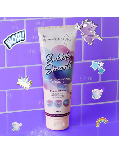 Après-Shampoing Bubble Smooth Loly 250ml – Enfant | Beautystore.tn