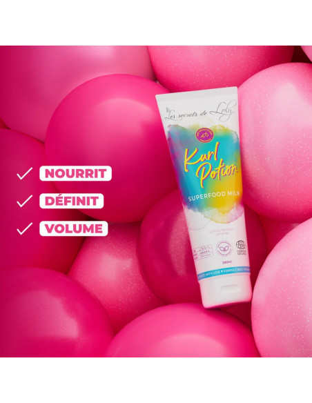 Crème Sans Rinçage Boucles Kurl Potion 250ml Les Secrets de Loly | beautystore.tn