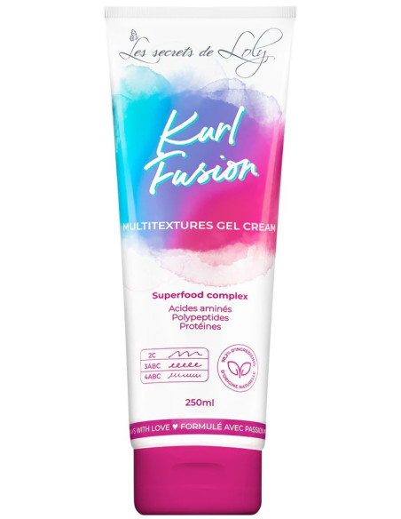 Kurl Fusion – Gel crème 3-en-1 cheveux multi-texturés 250ml | Les Secrets de Loly