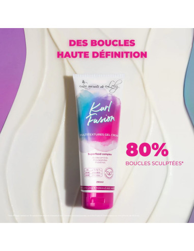 Kurl Fusion – Gel crème 3-en-1 cheveux multi-texturés 250ml | Les Secrets de Loly