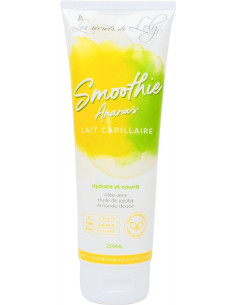Smoothie Ananas – Lait capillaire nourrissant sans rinçage 250ml | Les Secrets de Loly