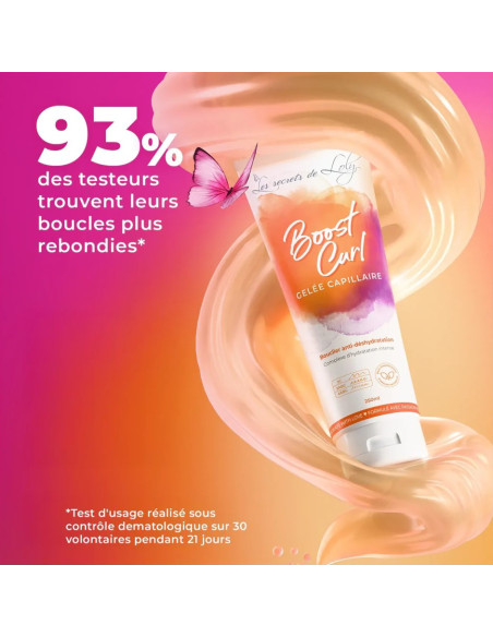 Boost Curl – Gelée capillaire boucles sans effet carton 250ml | Les Secrets de Loly