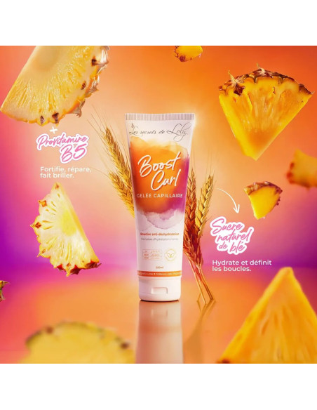 Boost Curl – Gelée capillaire boucles sans effet carton 250ml | Les Secrets de Loly