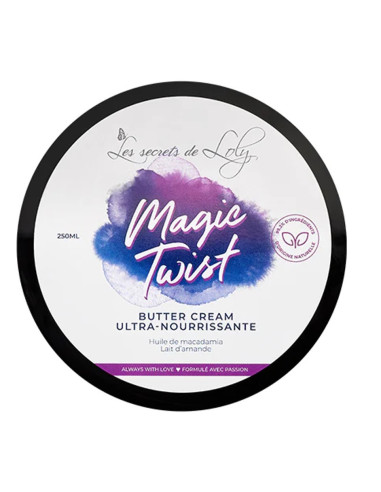 Magic Twist – Butter cream ultra-nourrissante twists & coiffures 250ml | Les Secrets de Loly