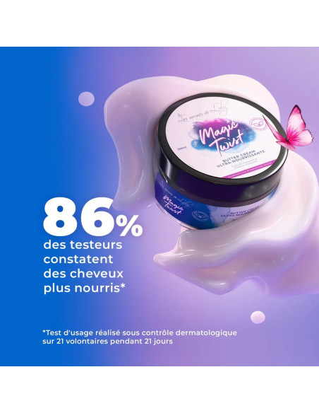 Magic Twist – Butter cream ultra-nourrissante twists & coiffures 250ml | Les Secrets de Loly