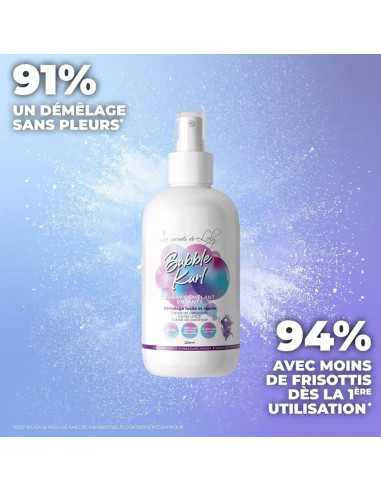 Bubble Kurl – Spray démêlant enfants bouclés dès la naissance 250ml | Les Secrets de Loly