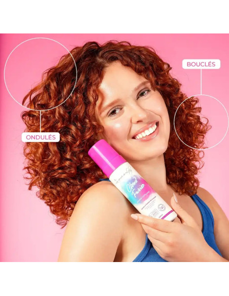 Cloud Fusion – Mousse capillaire boucles volume & définition 200ml | Les Secrets de Loly