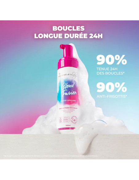 Cloud Fusion – Mousse capillaire boucles volume & définition 200ml | Les Secrets de Loly