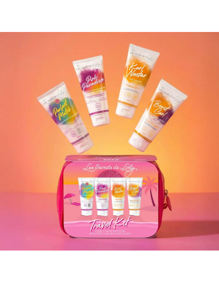 Trousse Voyage Cheveux Bouclés 4 étapes 4×100ml | Les Secrets de Loly – beautystore.tn