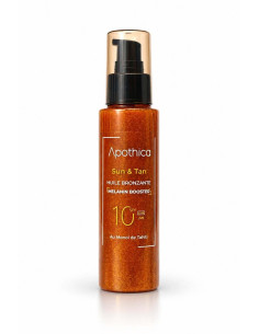 Huile d'été Bronzante Sun protect SPF10 apothica