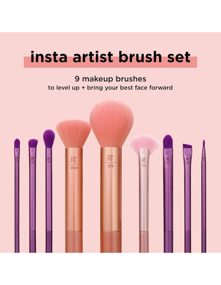 Real Techniques Insta Artist | Set 9 Pinceaux Maquillage