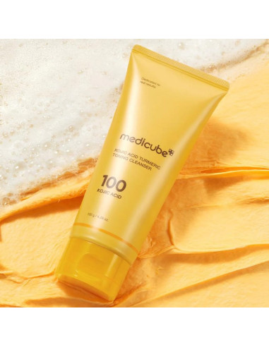 Lotion nettoyante "Kojic Acid Turmeric Toning Cleancer" 120g
