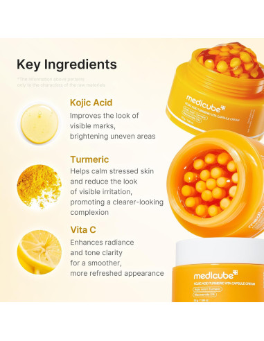 Créme "Kojic Acid Turmeric Vita Capsule Cream" 53g