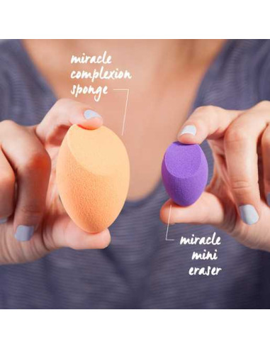 Eponge " 4 Mini Miracle Complexion " real techniques | beautystore.tn